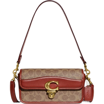 COACH Outlet Womens Classic Logo Canvas STUDIO BAGUETTE Handbag