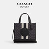 [New Year's Gift] COACH Outlet Women's Coach Patchwork Dempsey No. 22 Tote Bag