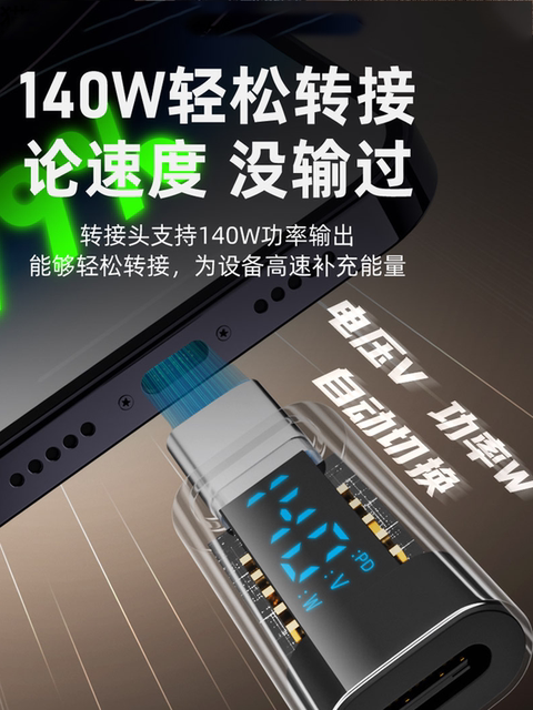 Usb4 Digital Display Adapter Type-C Male to Female Suitable for Apple iPhone 15 Mobile Phones and Laptops 40g Thunderbolt 3 Data Cable Extension Pd140W Fast Charging Lightning Full Function