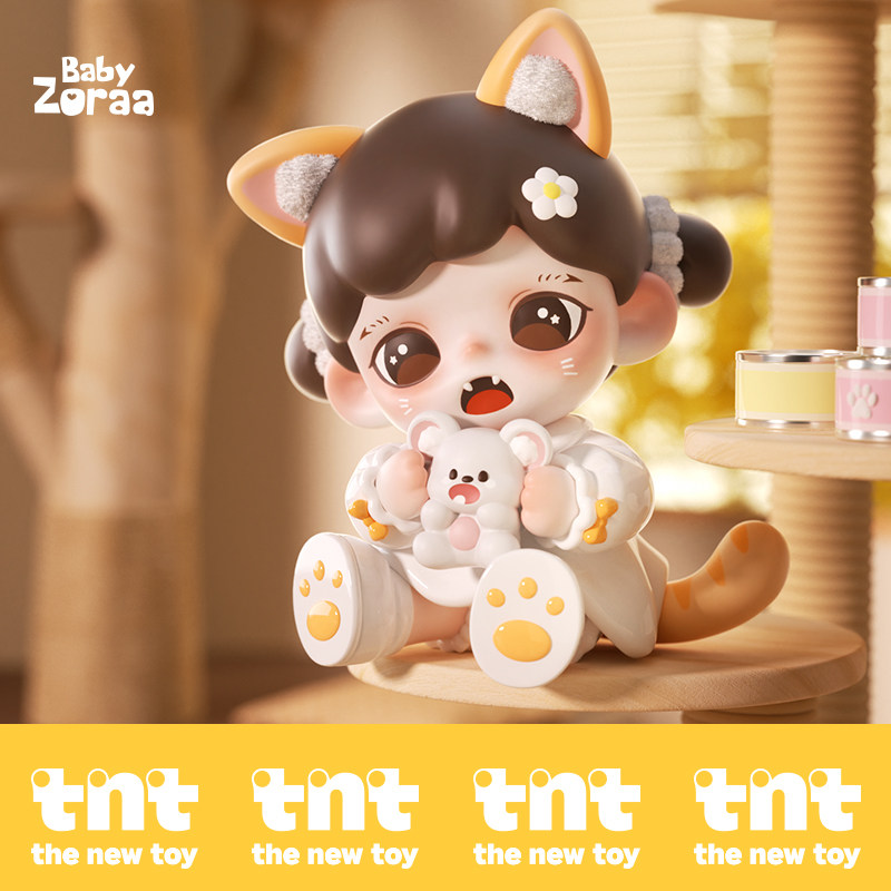 Zoraa妹妹喵呜猫颜社mini盲盒，治愈系小可爱收纳_潮玩盲盒_淘宝游戏网