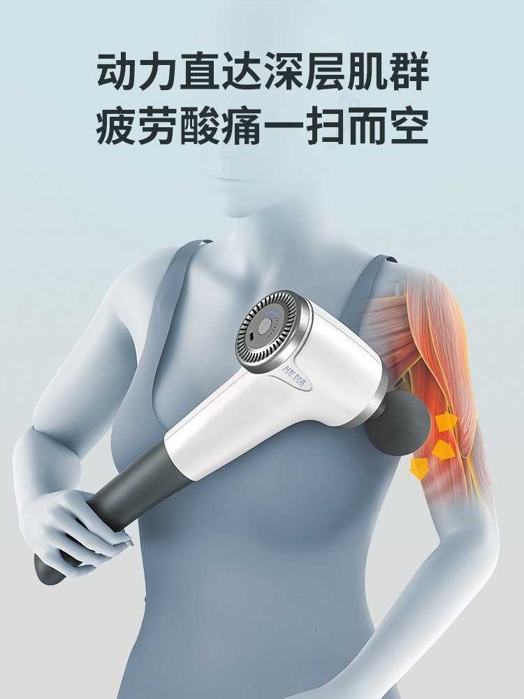 Oaks Massage Stick Electric Handheld Massage Device for Shoulder, Neck, Waist, Back, and Full Body Meridian Tapping Hammer Tool