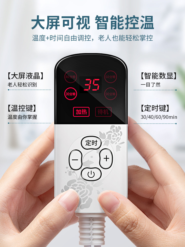 Oaks Salt Bag Hot Compress Pack Electric Heating Mugwort Moxibustion Sea Salt Therapy Bag Coarse Salt for Shoulder, Waist, and Whole Body Use