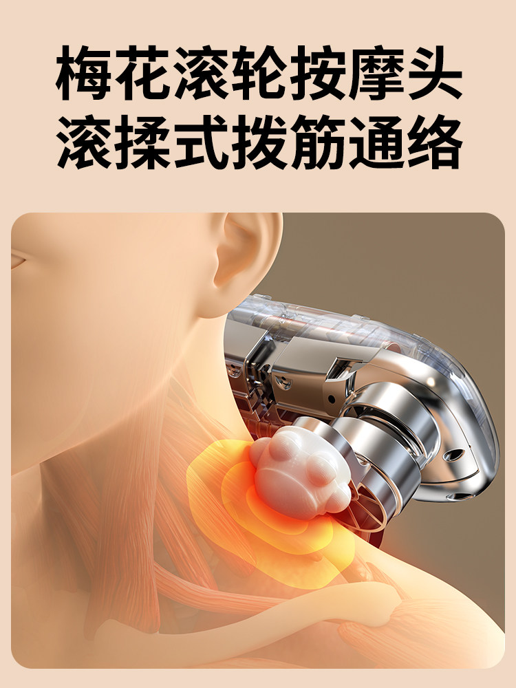 Oaks Cervical Massager for Back, Waist, Shoulders, Neck, Trapezius Muscles, Fully Automatic Kneading Device, Genuine Product