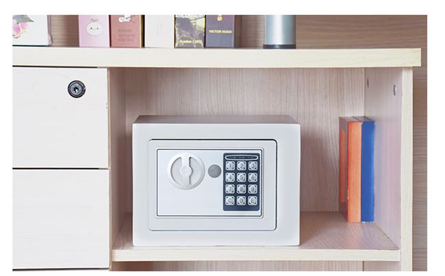 Két sắt gia đình 3c mật khẩu điện tử tủ tài liệu mini nhỏ triệu vào tường két sắt két sắt két sắt sinh viên - Két an toàn