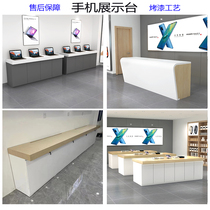 Mobile phone display cabinet digital island wall cabinet mobile phone accessories cabinet Huawei smart product paint computer booth