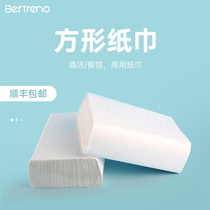 Wipe Handmade Paper Hotel Toilet Paper Commercial Disposable Pumping Paper Triple Fold Kitchen Toilet Whole Box Home Extraction Style