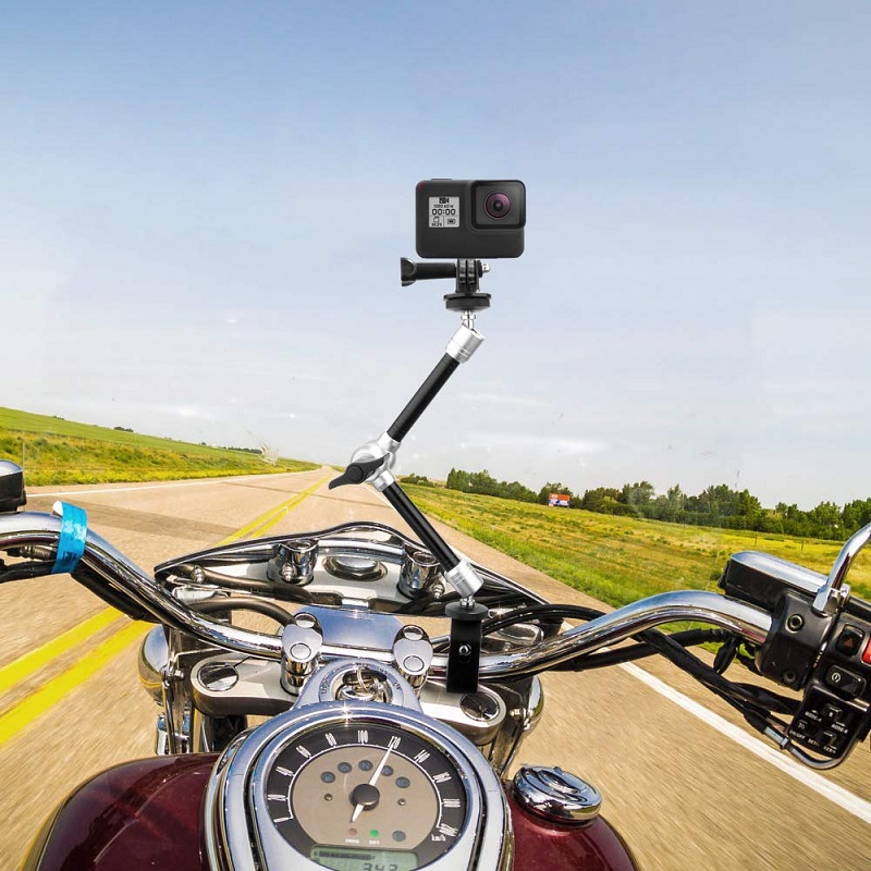 Strange Hand 11 Inch 7 Inch Magic Arm Full Metal Universal Bracket Large Crab Pincer Clip Outdoor Riding Mobile Phone Live