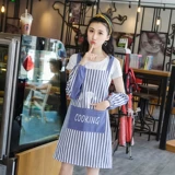 Двухэтажный модный фартук для домашнего использования для еды, водонепроницаемый скандинавский ветрозащитный чехол для работы, нагрудник, подтяжки