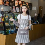 Двухэтажный модный фартук для домашнего использования для еды, водонепроницаемый скандинавский ветрозащитный чехол для работы, нагрудник, подтяжки