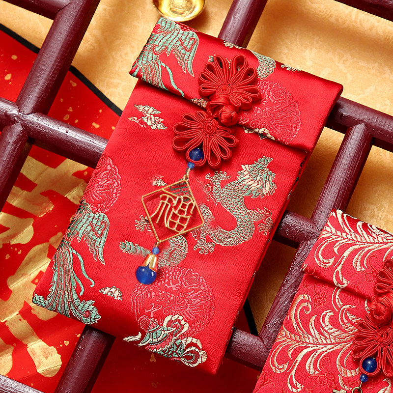 Fu word RMBten thousand red packet bag wedding creative personality full moon General lee is the name red envelope for the title of the golden list for the promotion of the promotion