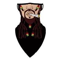 Коричневая сигарета мужчина [подвесные уши]