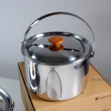 Snow Peak Xuefeng Heanlesse Steel House Outdoor Camping Tabs Al Dente Cookset 3 Set Set