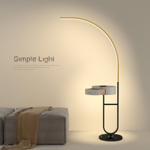 Drawer floor lamp Simple modern living room bedside creative personality Bedroom study ins wind fishing vertical table lamp