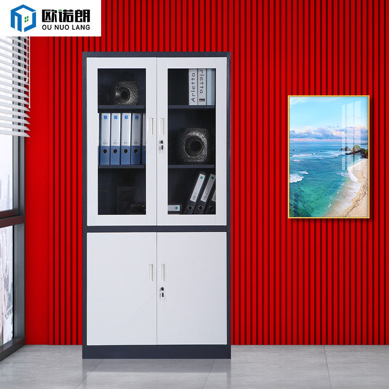Disassembly and assembly of large machinery File cabinet Office iron data cabinet File certificate cabinet Lockable storage cabinet Bookcase Iron cabinet