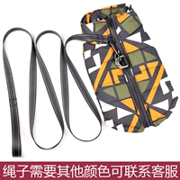 Оранжевый черный светоотражающий пуховик, 2м