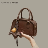 [Тот же стиль, что и у Чжао Чжаойи] Новая женская сумка через плечо для боулинга CinvaiKrose 2025 года