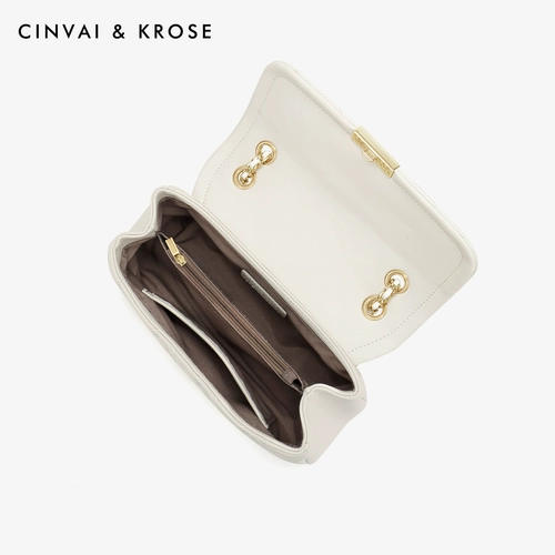 【阿Sa蔡卓妍同款】小c&k旗舰店包包女式2025新款炼条单肩斜挎包