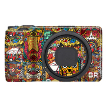 Suitable for processing light GR3 camera stickers full-pack carbon fiber anti-scraping and anti-fall camera adhesive film cartoon carbon fiber