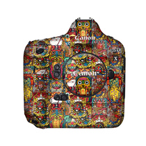 Suitable for Canon 1DX 1DX2 1DX3 camera body full pack Cling Film Cartoon Carbon Fiber Dust Resistant