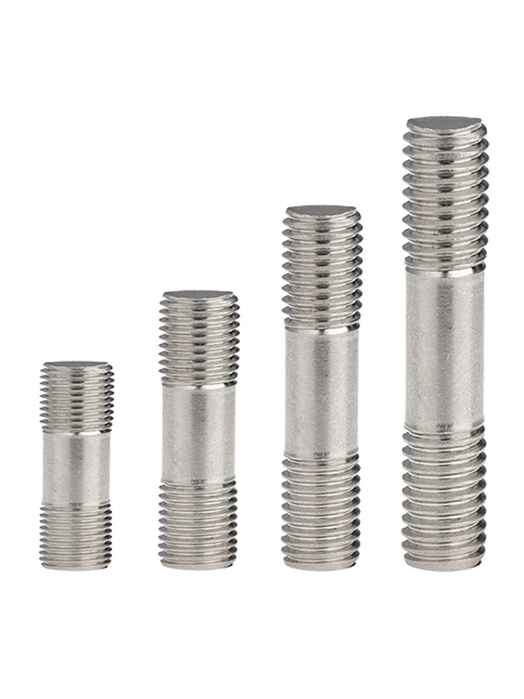 M5M6*20*25 250 stainless steel 304 double head bolt stud screw screw tooth rod Screw tooth strip