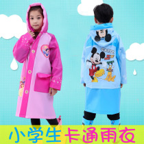 Far away children raincoat Primary School poncho boys and girls kindergarten baby children cartoon back schoolbag waterproof rain gear