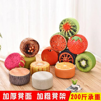 Low stool fashion small stool creative round sofa stool changing shoe stool small bench bench low Pier childrens sitting coffee table stool