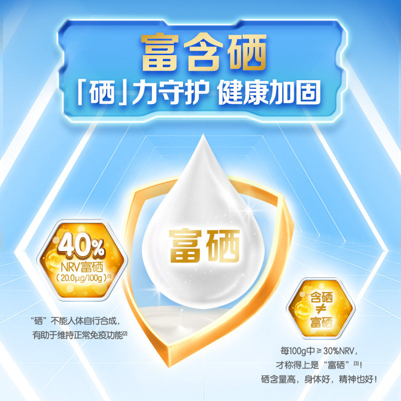 Yilixinhuo Middle-Aged and Elderly Milk Powder High Calcium Nutritional Supplements Adult Milk Powder Gifts for the Elderly Genuine Official Flagship Store