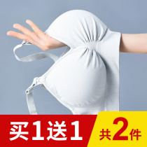 Pregnant Woman Underwear Breastfeeding Bra Hood Postpartum Breastfeeding Poly-proof Drooping Pregnancy Special Pregnancy Sleep can be worn