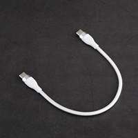 Двойной кабель для быстрой зарядки Type C [белый]