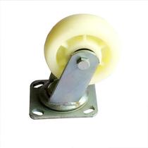  5 inch screw Nylon casters Heavy duty casters Load wheel trolley Wear-resistant nylon universal wheel Brake wheel