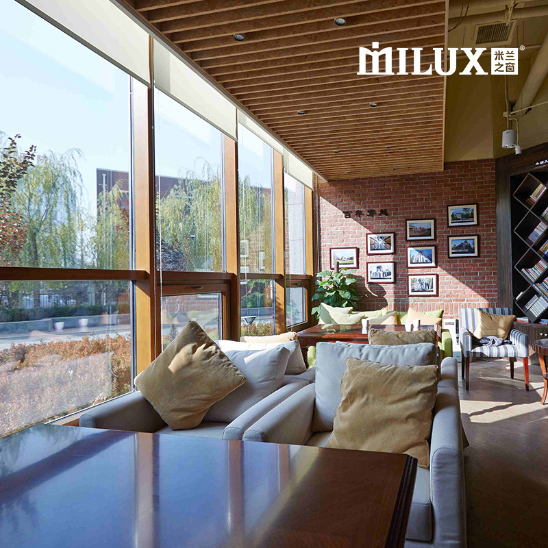 Windows doors and windows systems in Milan, aluminium clad wood aluminum alloy doors and windows broken bridge aluminium anti-theft custom doors and windows measuring deposit