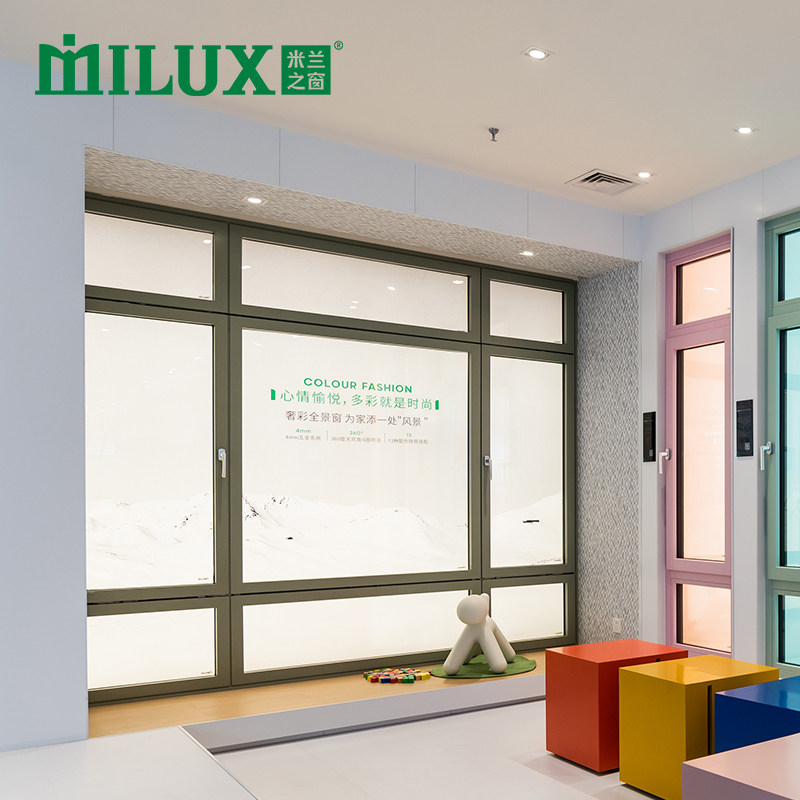 Milan window SORMANI 85 system aluminum alloy interior inverted translation window broken bridge aluminum anti-theft door and window custom window