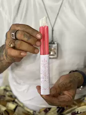 Rustling new Taiji treasure Thai Buddha brand Azan Pa candle fox fairy charm Yiba baby