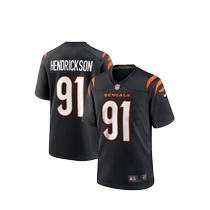 Cincinnati Bengals Home Color Jersey Trey Hendrickson Heat Transfer Number