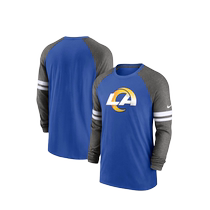 Los Angeles Rams Dri-Fit Cotton Long Sleeve T-Shirt - Mens