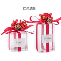 Красный и прозрачный