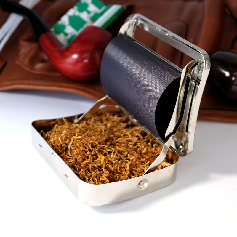 SEMIAUTOMATIC CIGARETTE HOLDER MANUAL 80mm CIGARETTE MACHINE METAL HAND ROLL CIGARETTE CASE TYPE CIGARETTE CASE CIGARETTE CASE HOME SMOKE TOOL-Taobao