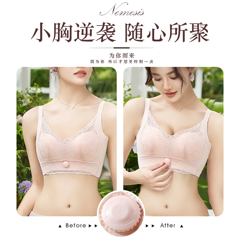 Wenzhimi/Minzhi Mi Patented Invention of Button-Adjustable Anti-Sagging, Anti-Expansion, and Gathering-Type Bra