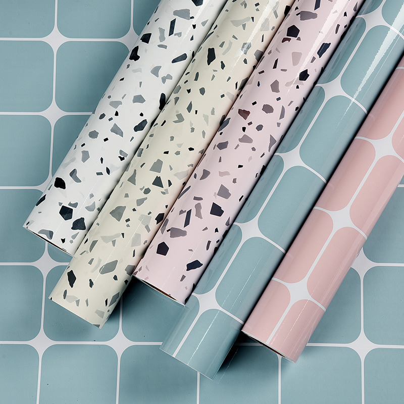 Kitchen oil-proof stickers resistant to high temperature cooktops self-adhesive waterproof tile cabinet countertop range hood wall stickers wallpaper stickers