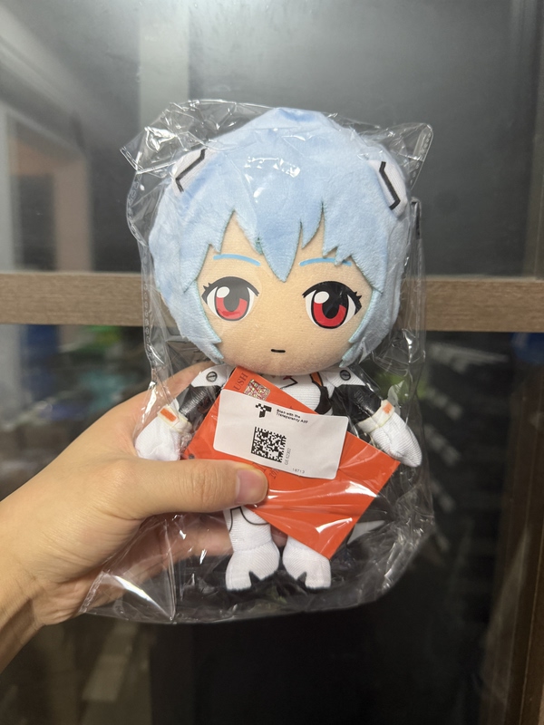 Selected for Shipment Eva American Version Doll Ayanami Rei Plush Plushie about 20cm Tall