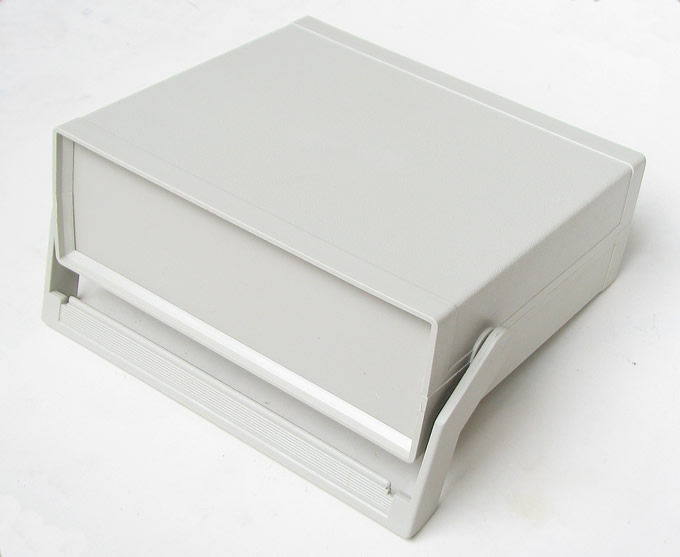 Electronic production pre-grade power amplifier ear discharge meter instrument power plastic host shell housing box No. 3