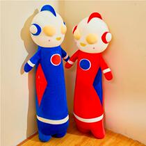 Ultraman doll Plush toy Boy sleeping Ragdoll pillow Childrens doll pillow bed queen doll