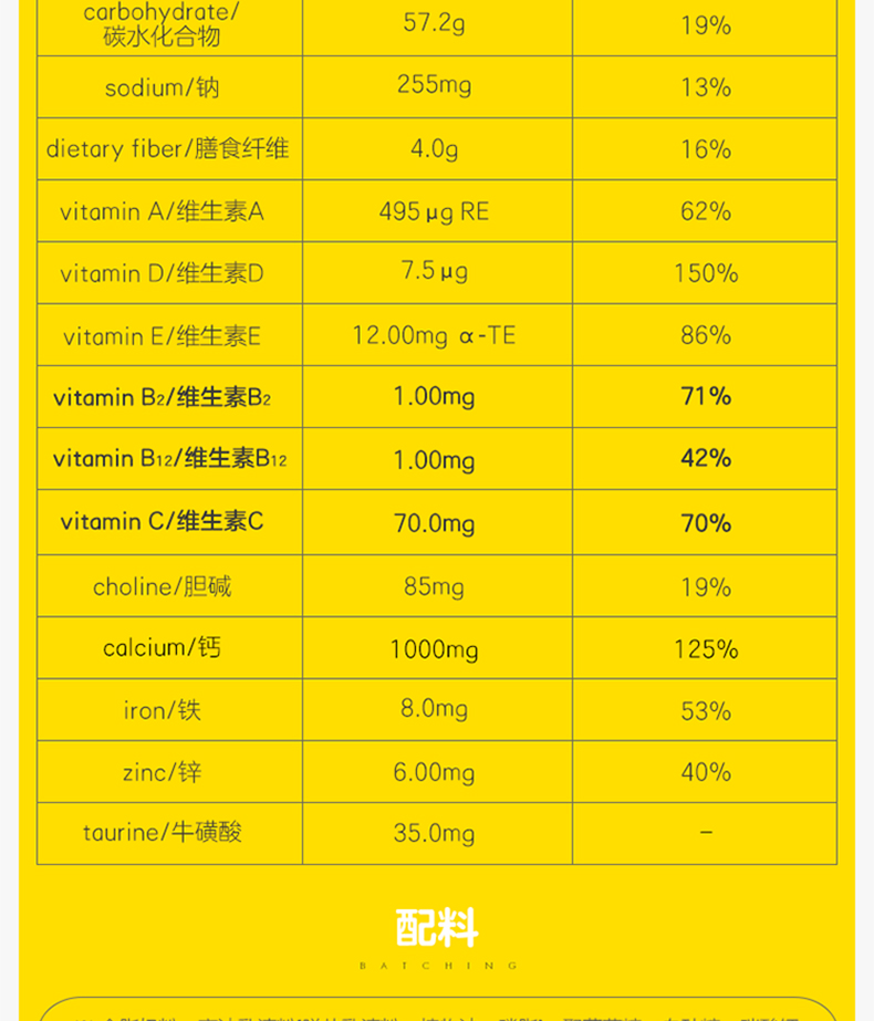 荷兰乳牛中小学生营养奶粉400g*2袋