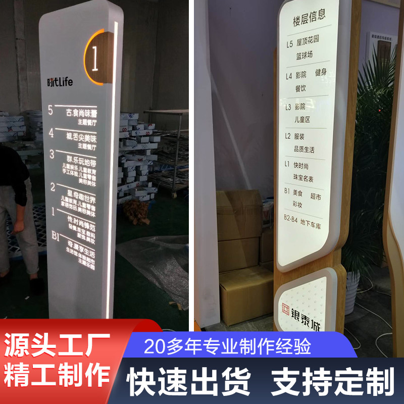 户外指引者：解读立式导向牌的秘密