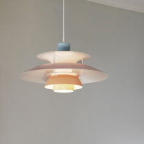 Danish new restaurant ph5 chandelier modern dining room study coffee bar island table simple log wind flying saucer lamp