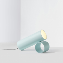 Nordic minimalist living room background wall floor lamp creative large flat bedroom study room model room personality modern lamps