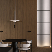 Nordic modern style designer personality creative art minimalist bar restaurant LED chandelier bedroom study lamp