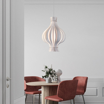 Nordic modern minimalist living room chandelier designer restaurant office lamp bedroom study model room aluminum lamp