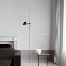 Nordic living room next to the sofa floor lamp personalized study bedroom led lamp simple modern adjustable lift lamp
