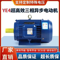 YE4 ultra-efficient motor 0 75KW-7 5kW high-efficiency energy-saving three-phase asynchronous motor national standard motor vertical